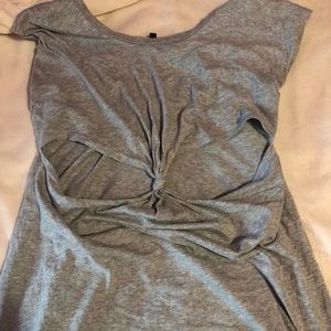 OPEN TIE FRONT MIDI DRESS!!